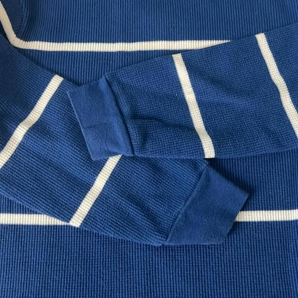 Old Navy Thin Stripe Waffleknit Shirt Size Small Youth